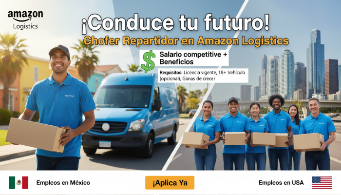 Chofer Repartidor en Amazon Logistics