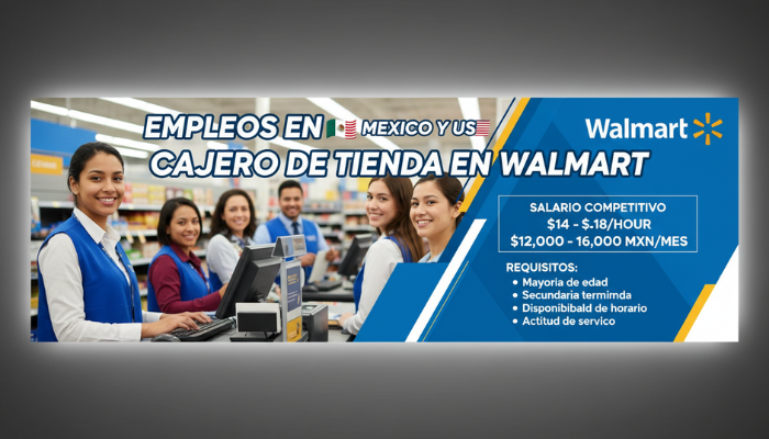 Cajero de Tienda en Walmart